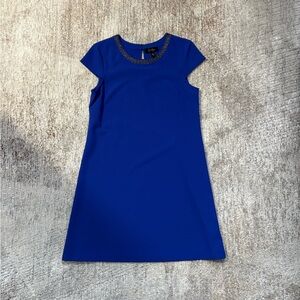 Jessica Simpson Royal Blue Dress with Chain Detail